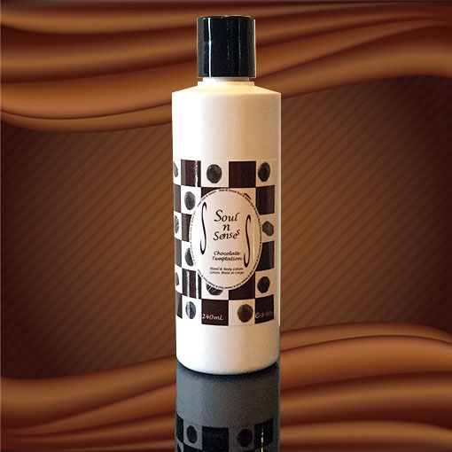 chocolate body lotion made in Canada