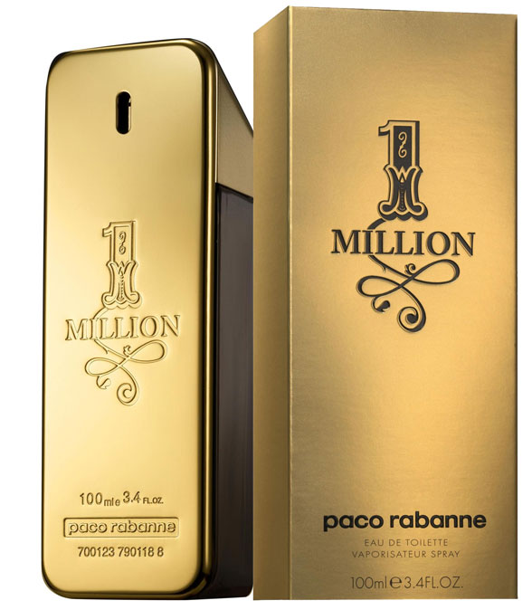 Paco Rabanne 1 Million Eau de Toilette Men Spray-Shop Online with Free ...
