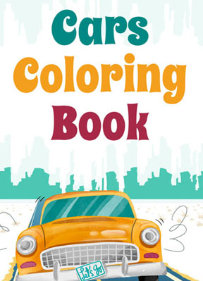 Cars Coloring Book | Online Gift shop in Mississauga | GTA
