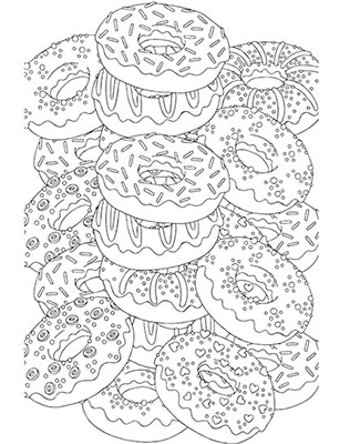 Food Art Coloring Book| Online Gift shop in Mississauga |GTA