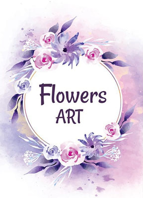 Flowers Art Coloring book