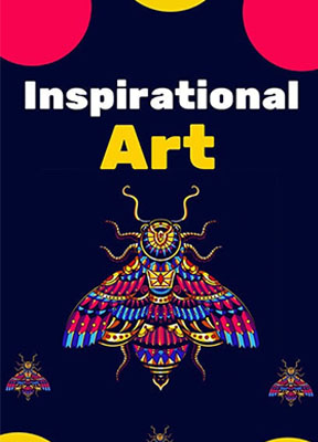 Inspirational Artwork Coloring book